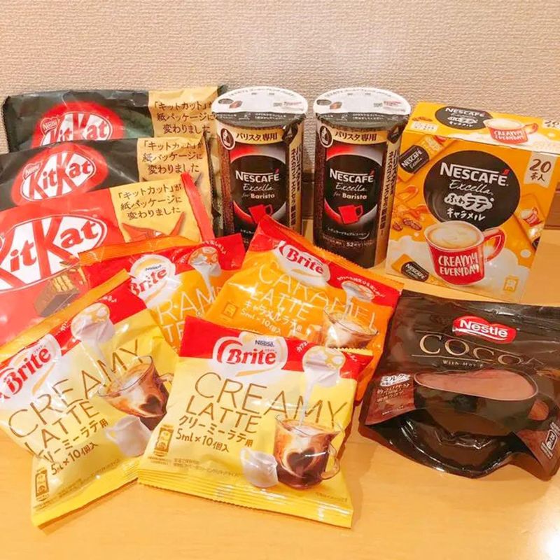 sản phẩm cà phê của Nestlé Nhật Bản